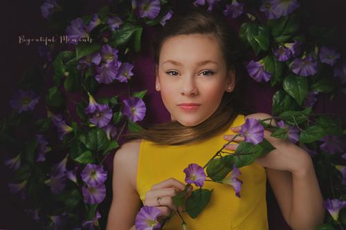 Flower power, teenager